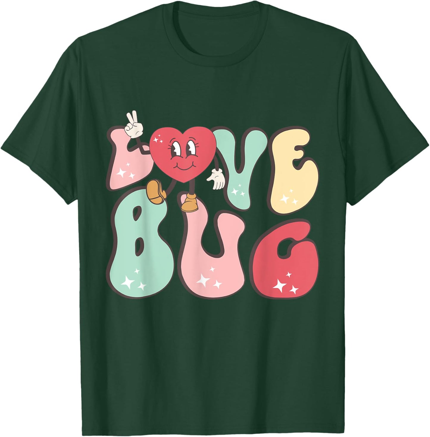 Cute LoveBug Adorable Bug Design T-Shirt - T-Shirt | Forest