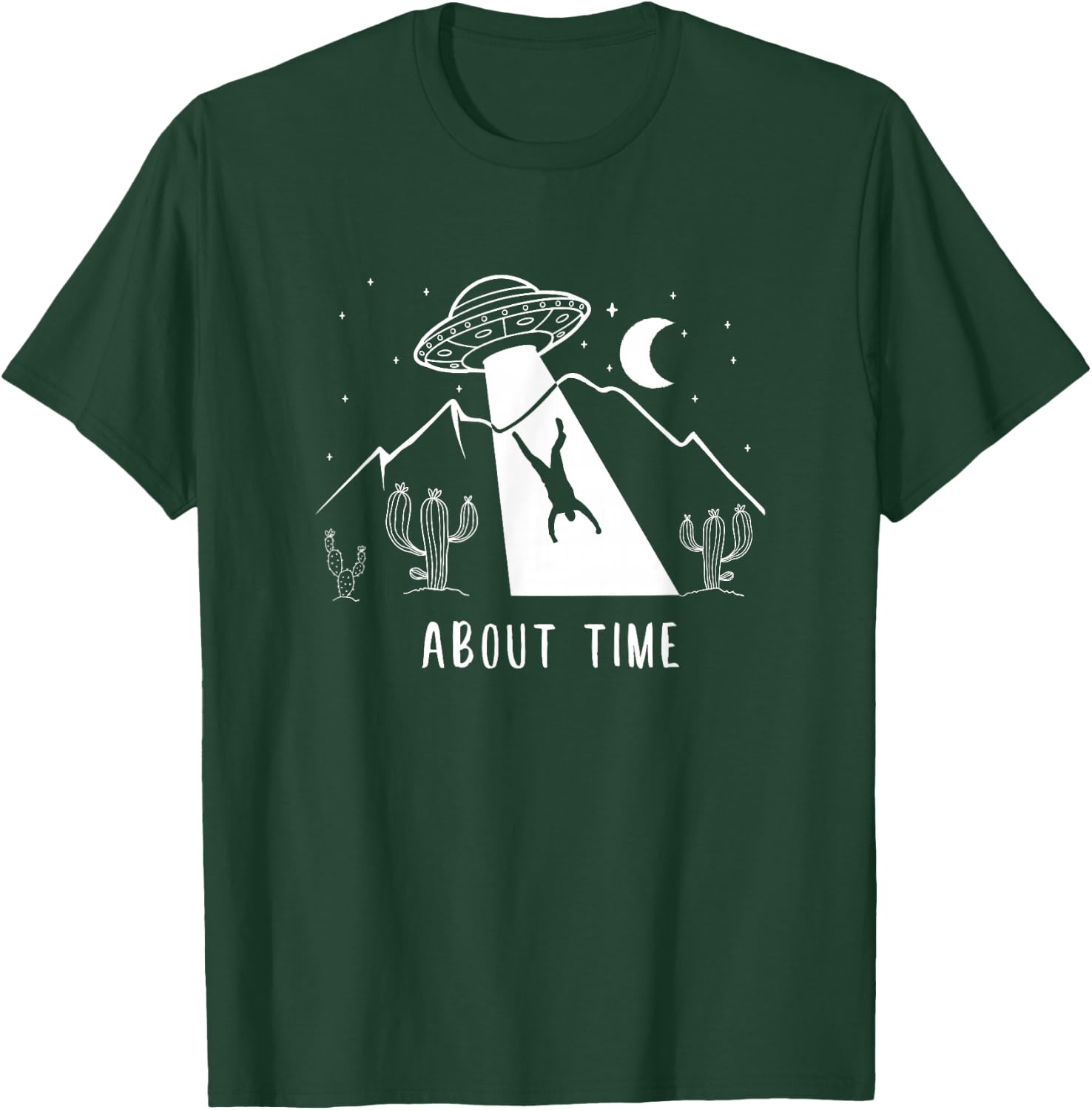 Alien Lovers Gifts Men Women Children T-Shirt - T-Shirt | Forest