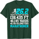 26.2 Marathon Runner Art Women Finisher Marathoner T-Shirt - T-Shirt | Forest