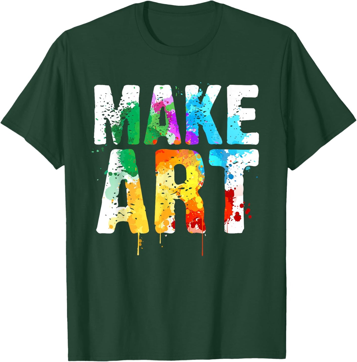Cool Art Design Women Artists Art Painter Painting T-Shirt - T-Shirt | Forest