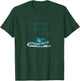 Ocean Waves Happiness Comes In Waves Beach T-Shirt - T-Shirt | Forest