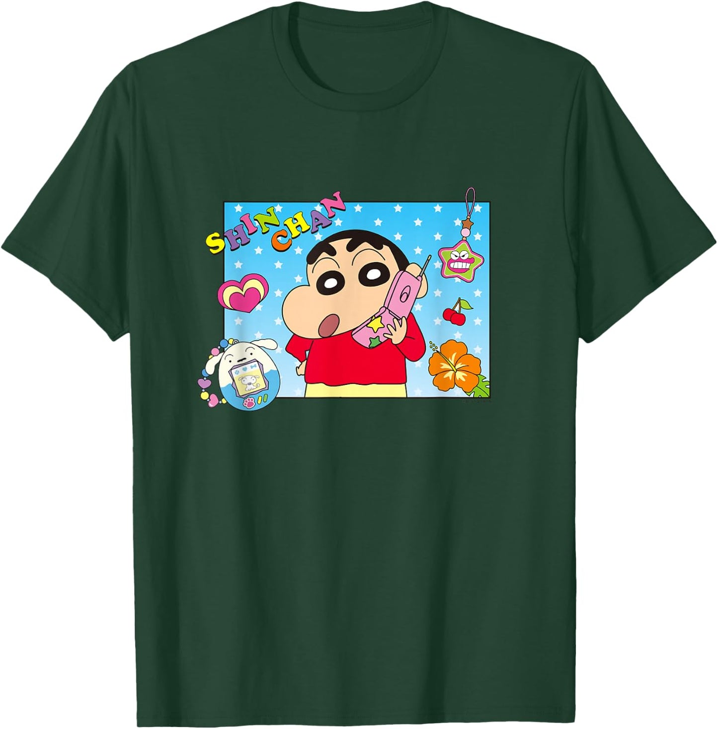Crayon Shin-chan Playing HEISEI Shin-chan T-Shirt - T-Shirt | Forest