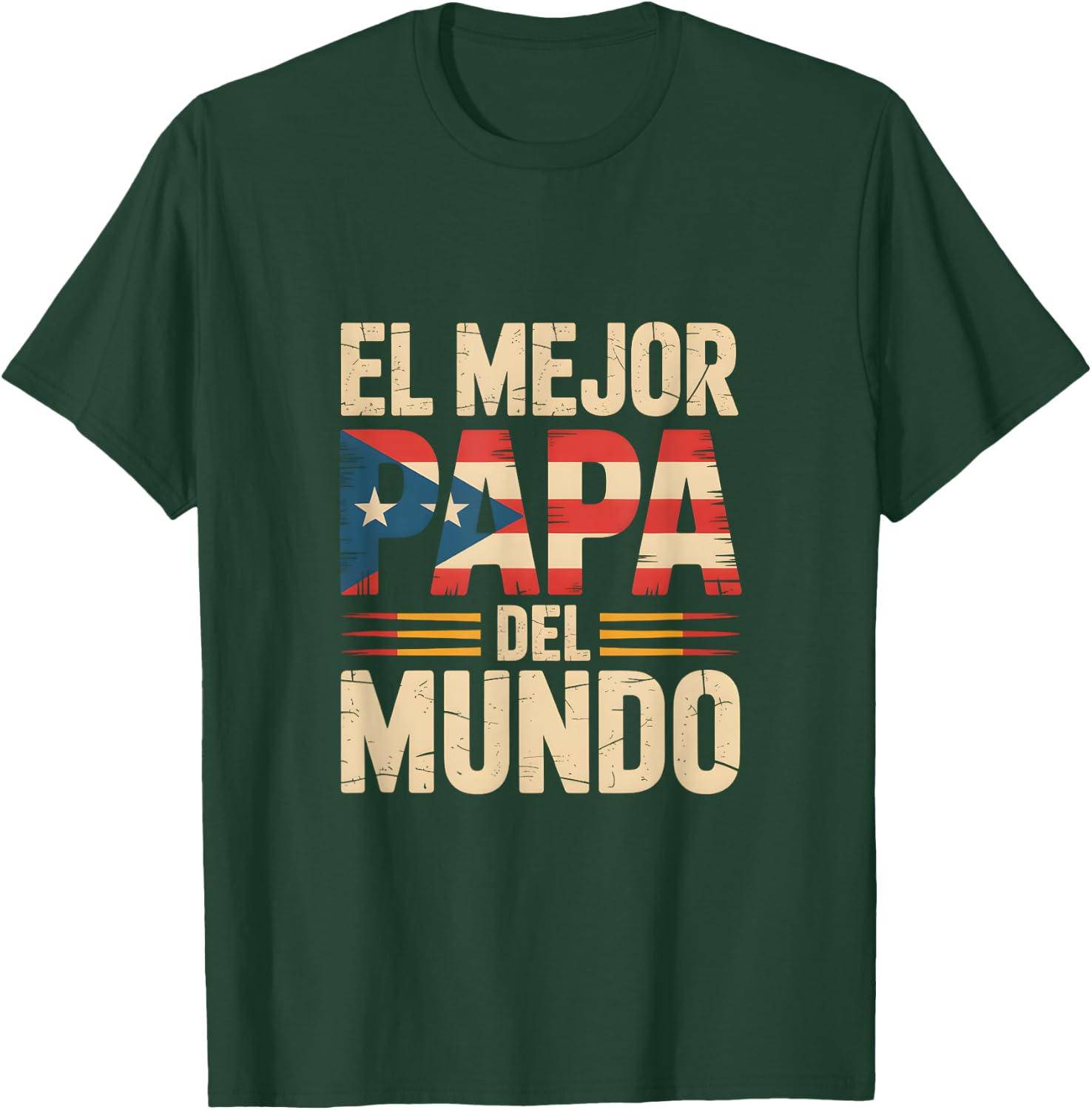 Proud Best Puerto Rican Dad Family Pride Fathers Day Idea T-Shirt - T-Shirt | Forest