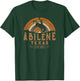 Abilene Texas TX Retro Style Rodeo Cowboy T-Shirt - T-Shirt | Forest