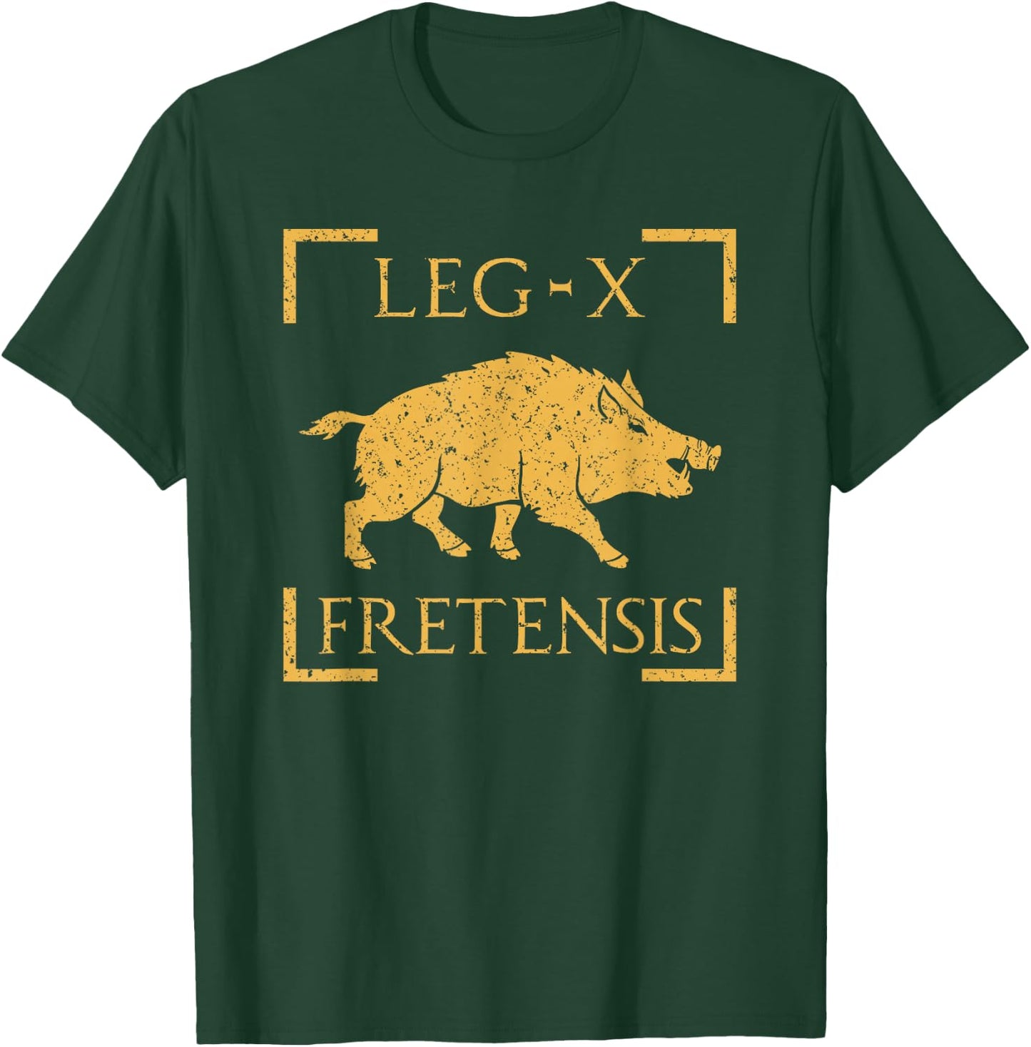 Legio X Fretensis Boar Emblem Roman Legion T-Shirt - T-Shirt | Forest