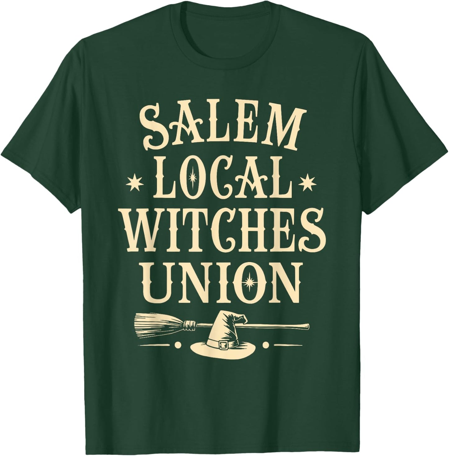 Salem Local Witches Union 1692 Witch Halloween T-Shirt - T-Shirt | Forest