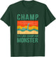 Champ The Lake Champlain Monster Retro Colorful Graphic T-Shirt - T-Shirt | Forest
