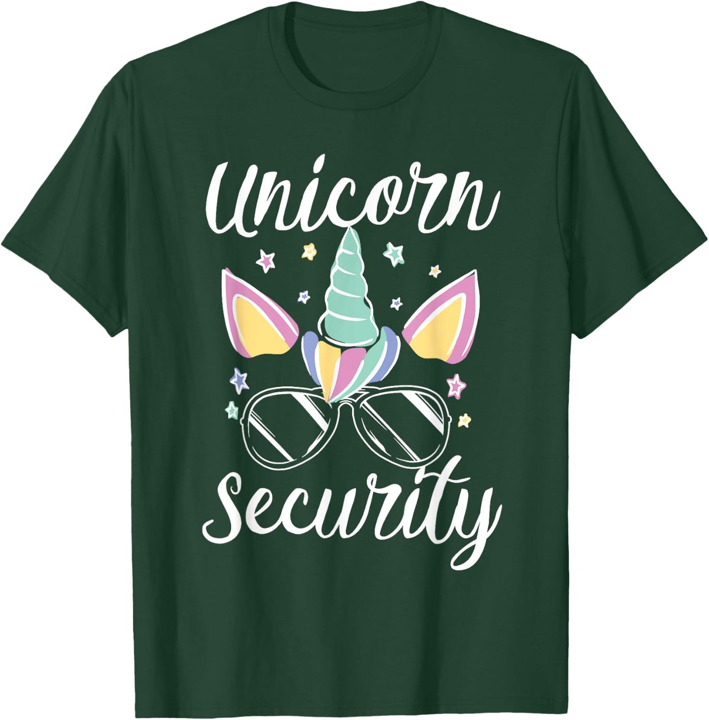 Unicorn Security for a Unicorn Costume Adults Unicorn T-Shirt - T-Shirt | Forest