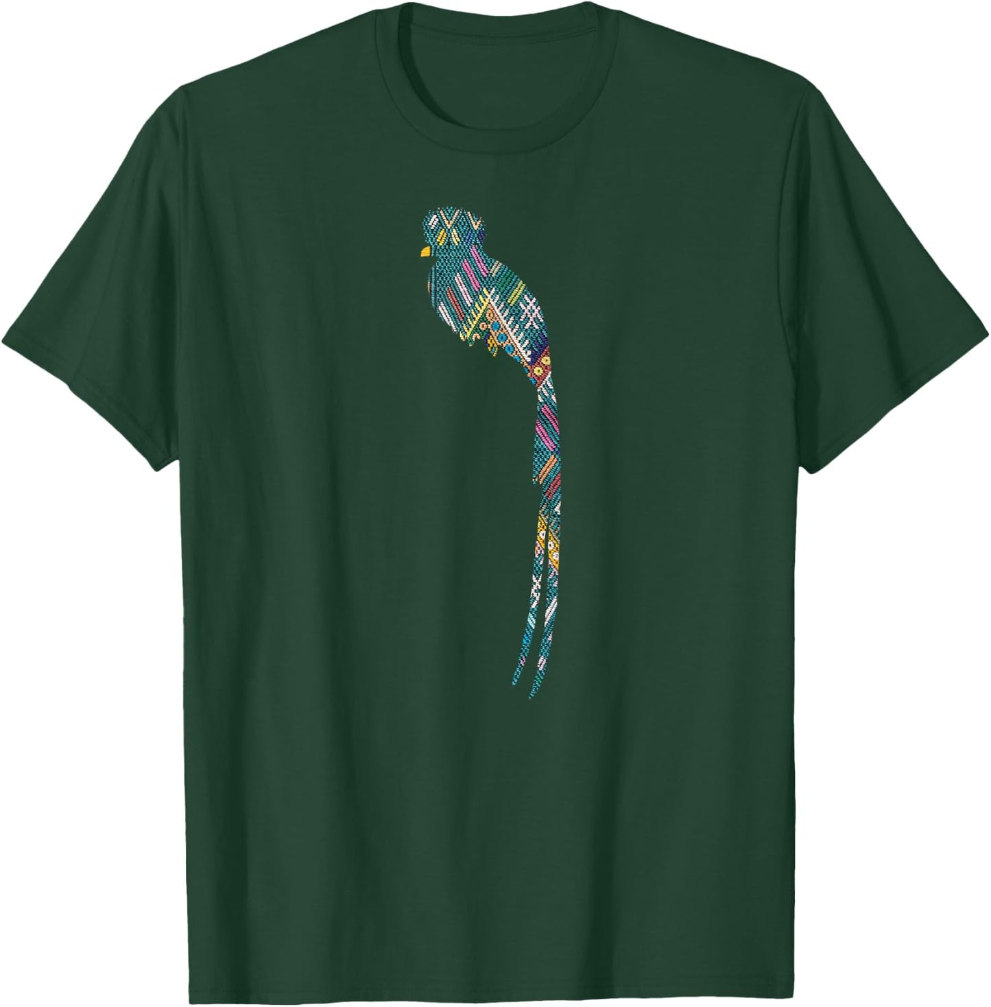 Quetzal Guatemala Chapin Antigua Tikal Tradicional Maya 502 T-Shirt - T-Shirt | Forest