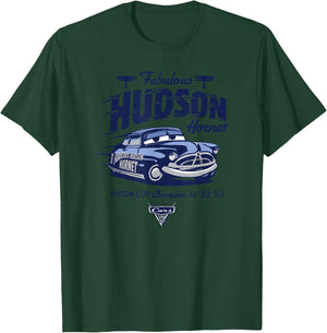 Cars - Fabulous Hudson Hornet T-Shirt - T-Shirt | Forest