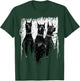 Doberman Pinscher Black and White Dog Lovers T-Shirt - T-Shirt | Forest