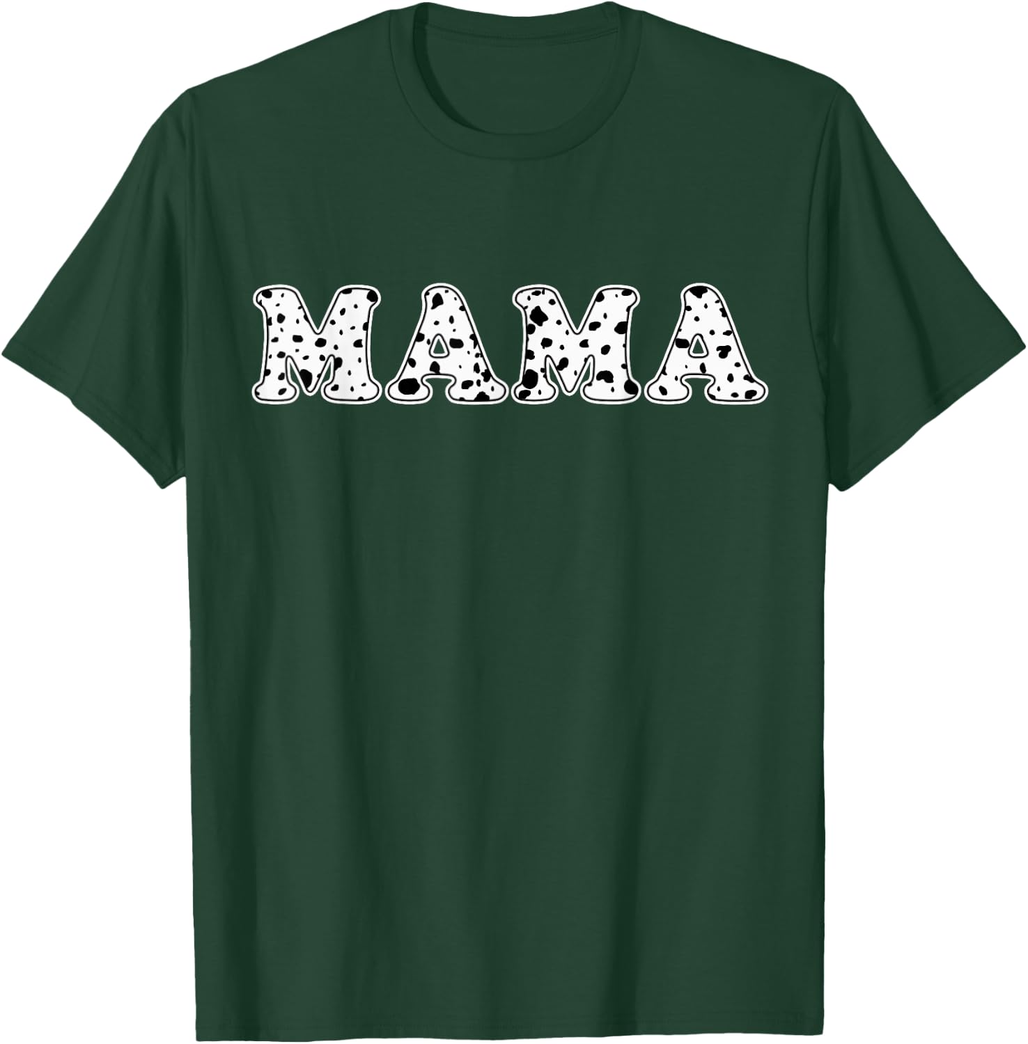 Dalmatian Mama Dalmatian Spots Print Matching Birthday T-Shirt - T-Shirt | Forest