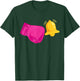 Last Chemo Ring The Bell And Run Like Hell Breast Cancer T-Shirt - T-Shirt | Forest