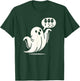 Halloween Vibes Spooky Visually Impaired Teacher Boo Braille T-Shirt - T-Shirt | Forest