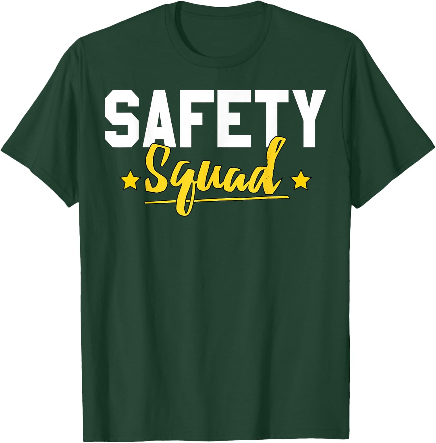Occupational Health Safety Officer Manager Supervisor Squad T-Shirt - T-Shirt | Forest
