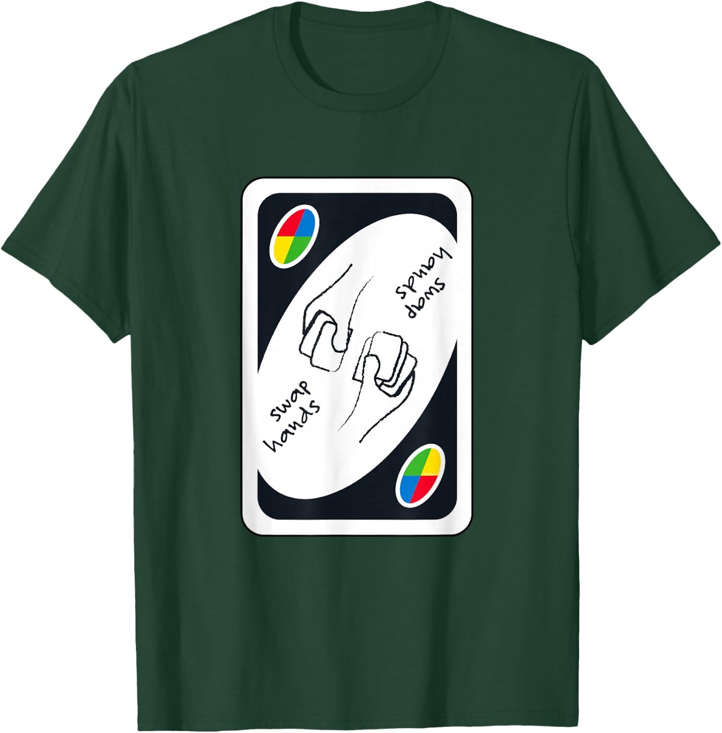 UNO - Swap Hands T-Shirt - T-Shirt | Forest