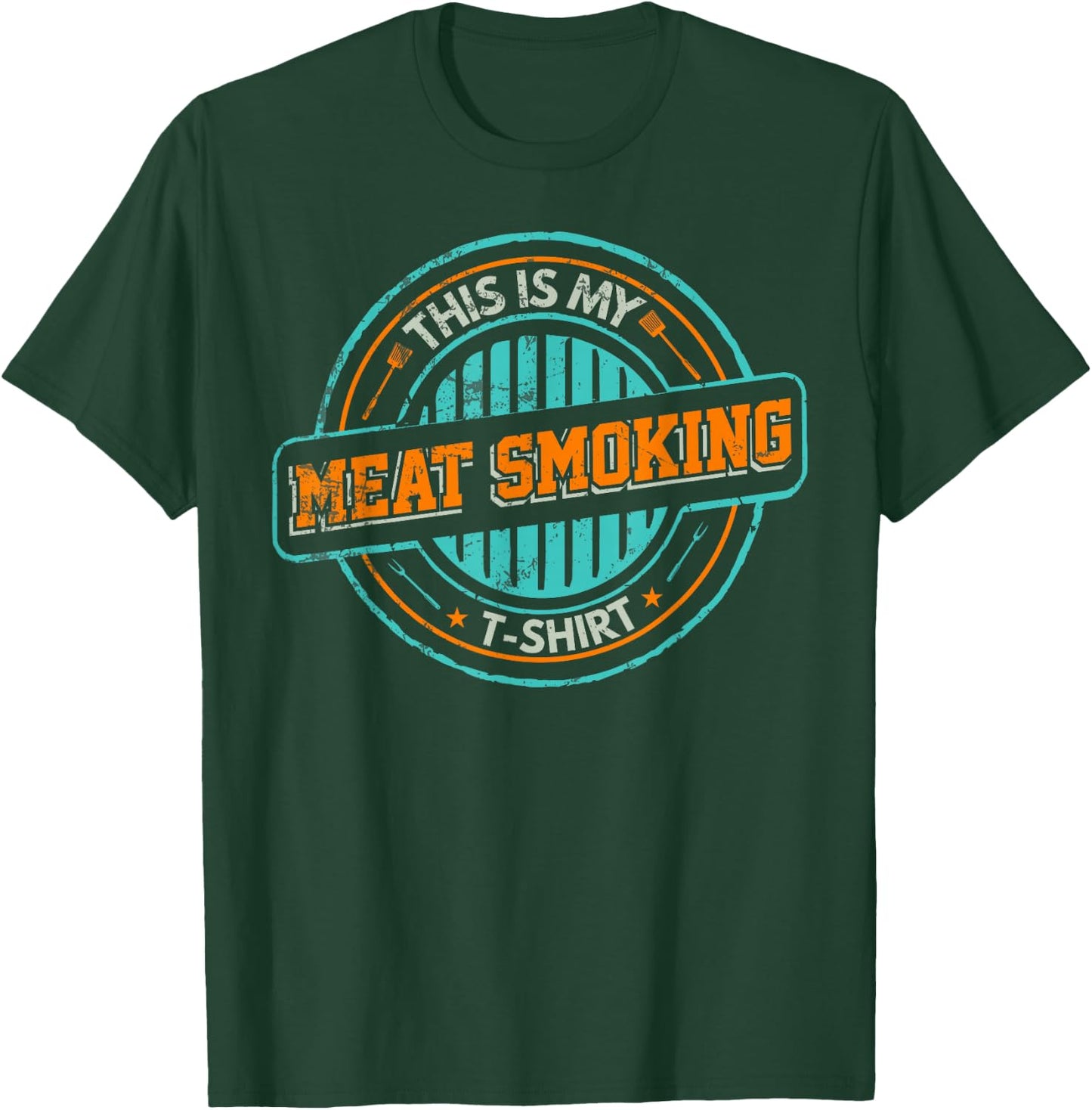 Grillmeister This Is My Meat Smoking T-Shirt - T-Shirt | Forest