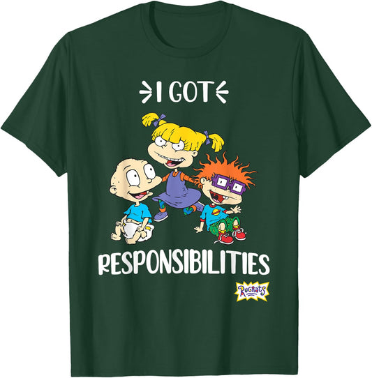 Mademark x Rugrats - Funny Angelica Quote Rugrats T-Shirt - T-Shirt | Forest