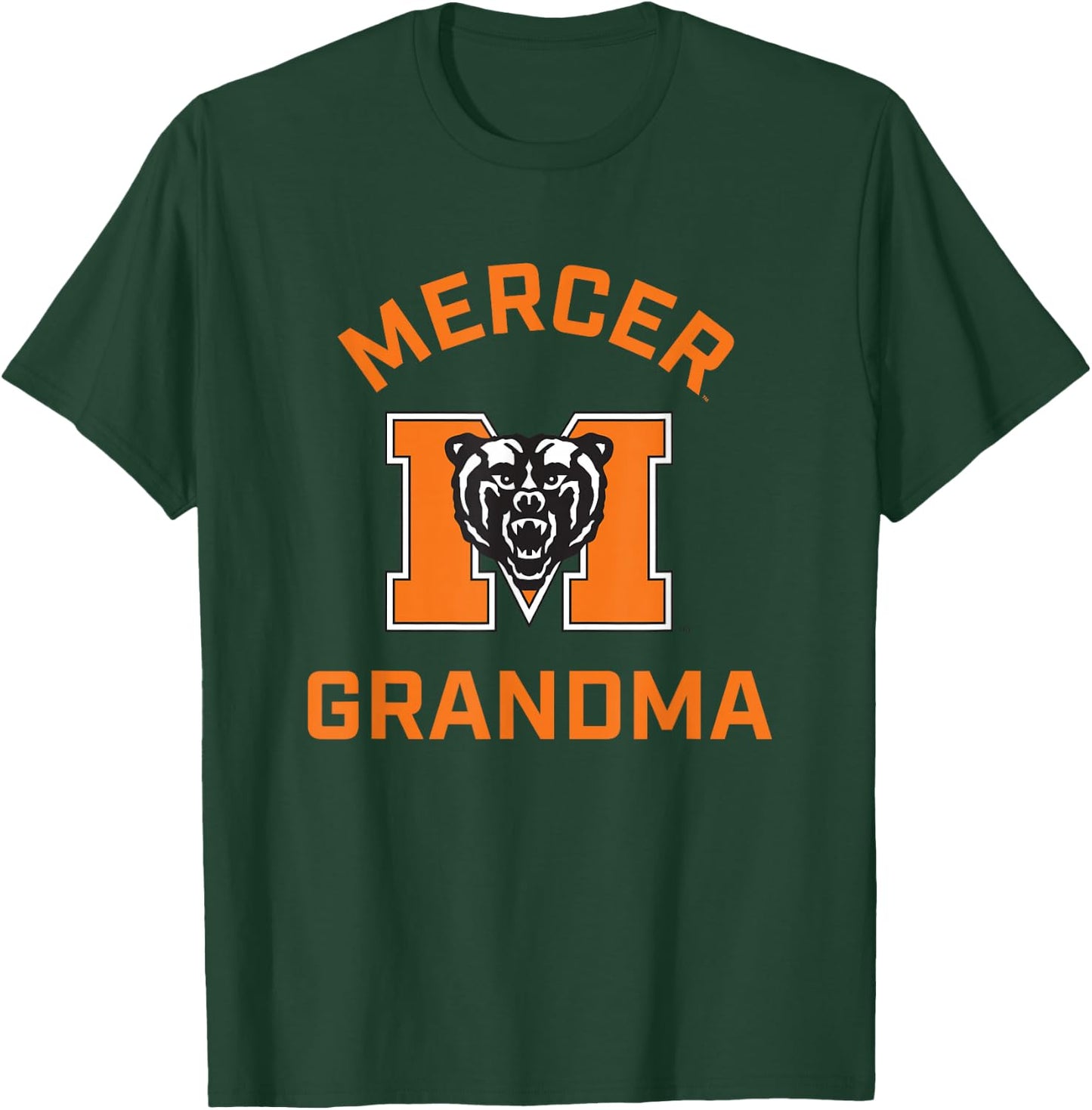 Mercer University Bears Arched Grandma T-Shirt - T-Shirt | Forest