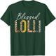 Blessed Lolli for Grandma Grandmother Announcement T-Shirt - T-Shirt | Forest