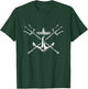 Poseidon Trident Shirt Lord of the Sea Greek Nautical Anchor T-Shirt - T-Shirt | Forest