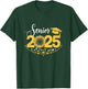 Senior 2025 Funny Graduation Sunflower Class Of 2025 T-Shirt - T-Shirt | Forest