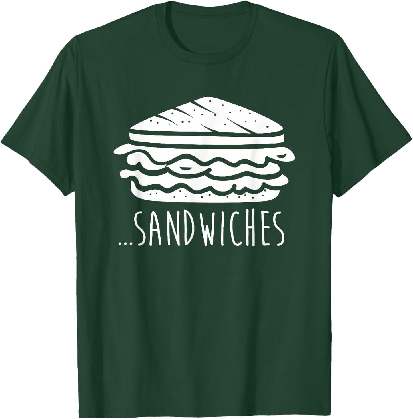 We Finish Each Other's Sandwiches Funny Matching T-Shirt - T-Shirt | Forest