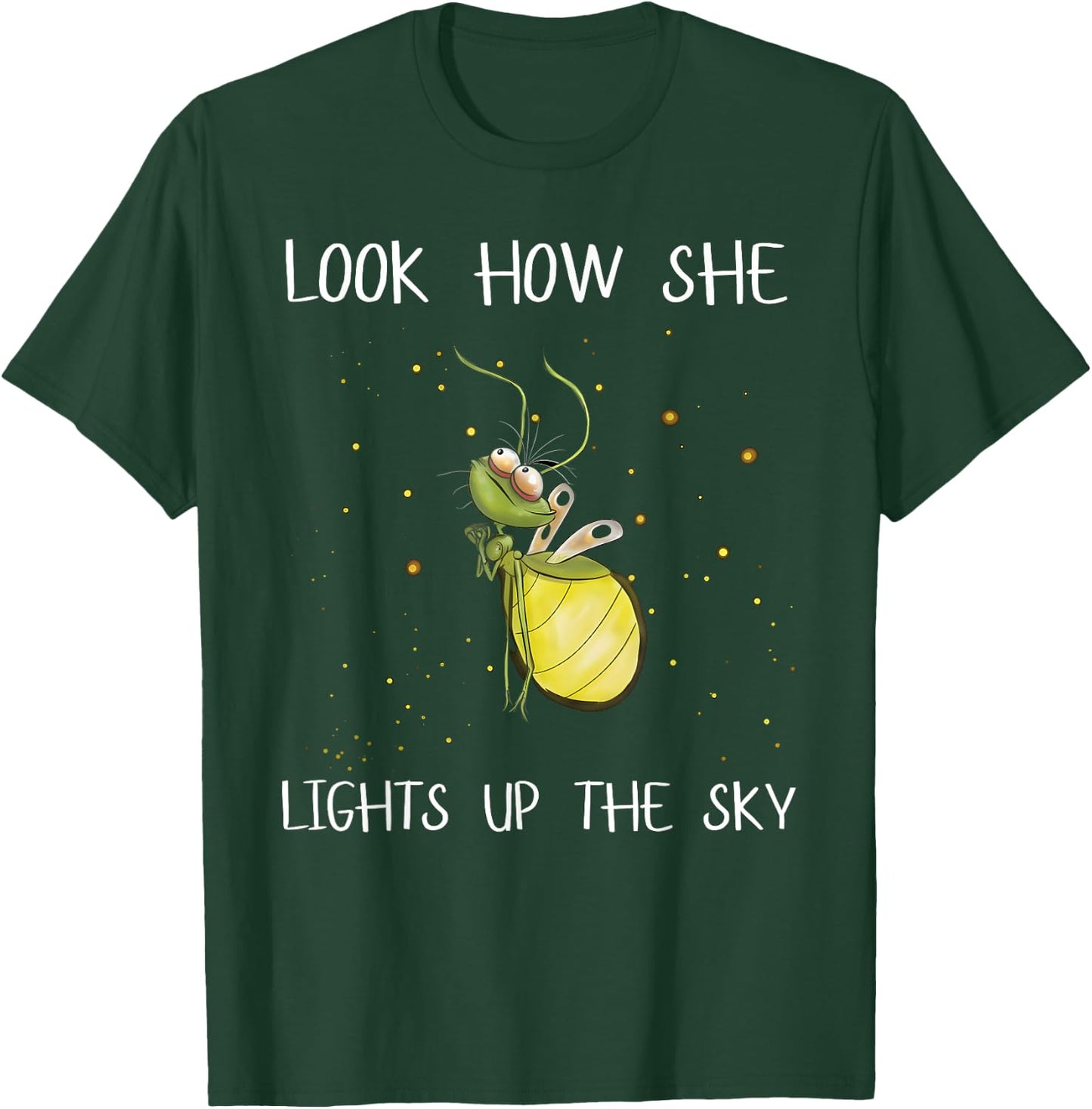 Firefly Ray Firefly Princess and The Frog Funny Meme T-Shirt - T-Shirt | Forest