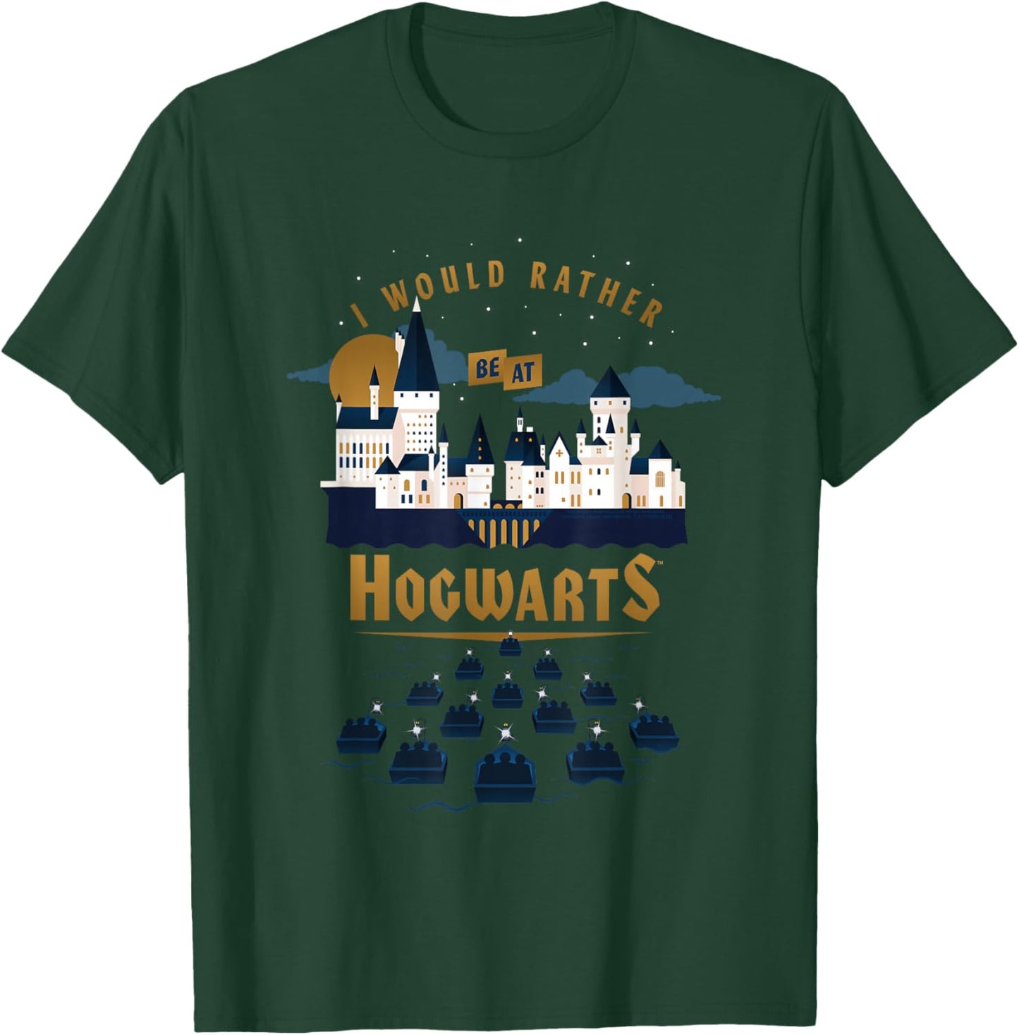 Harry Potter I Would Rather Be At Hogwarts T-Shirt - T-Shirt | Forest