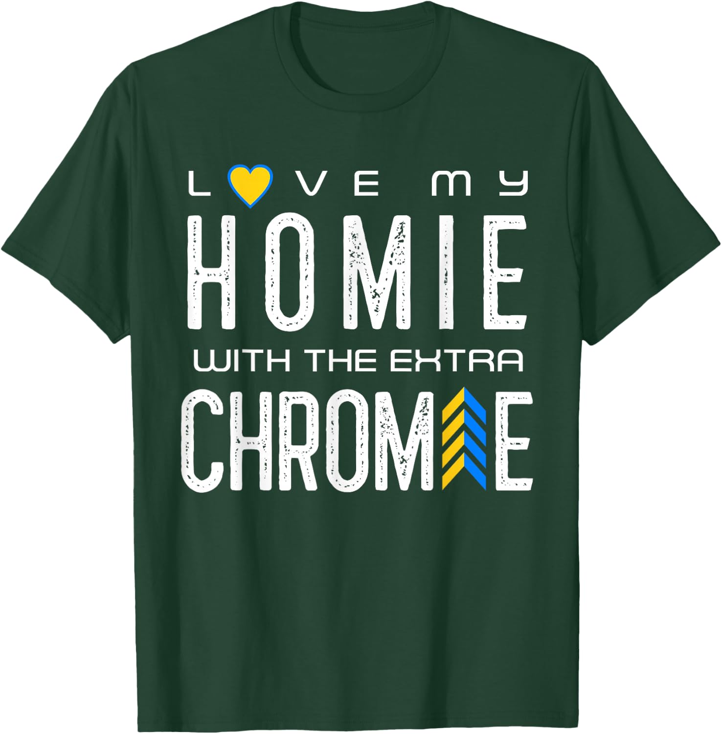 National Down Syndrome Awareness Cute Extra Chromosome T21 T-Shirt - T-Shirt | Forest