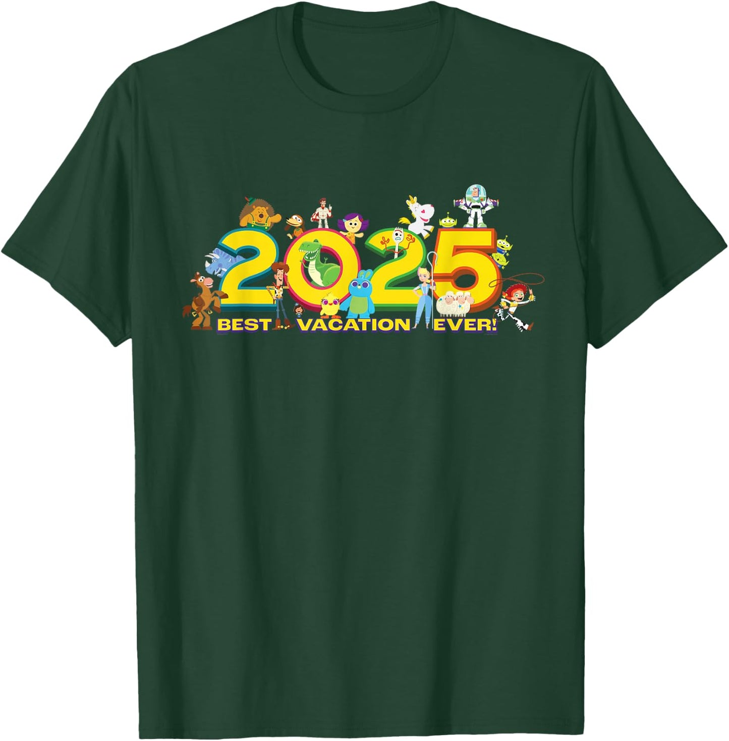 Disney and Pixar’s Toy Story Trip Best Vacation Ever 2025 T-Shirt - T-Shirt | Forest