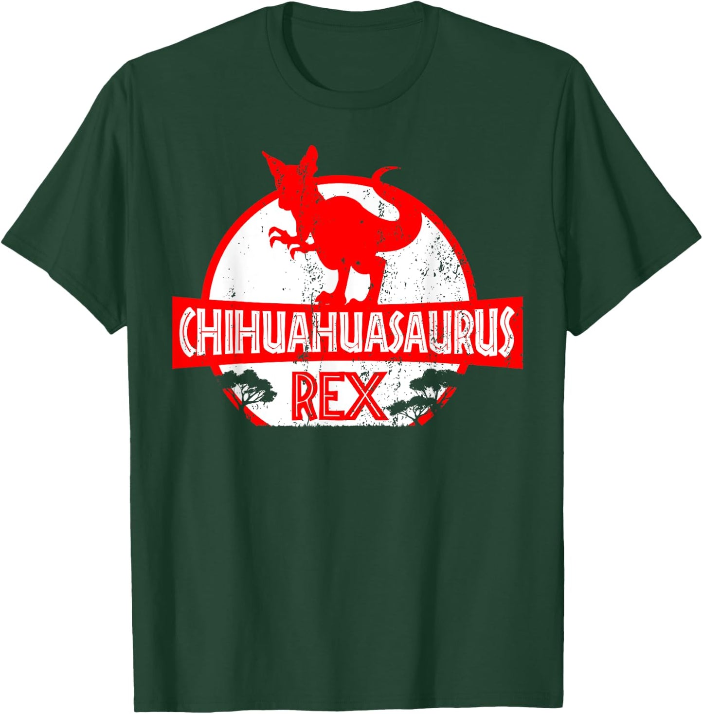Chihuahuasaurus rex - Chihuahua Dog Owner Dinosaur Gift Women Kids T-Shirt - T-Shirt | Forest