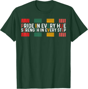 African American Country Celebration Black History Month T-Shirt - T-Shirt | Forest