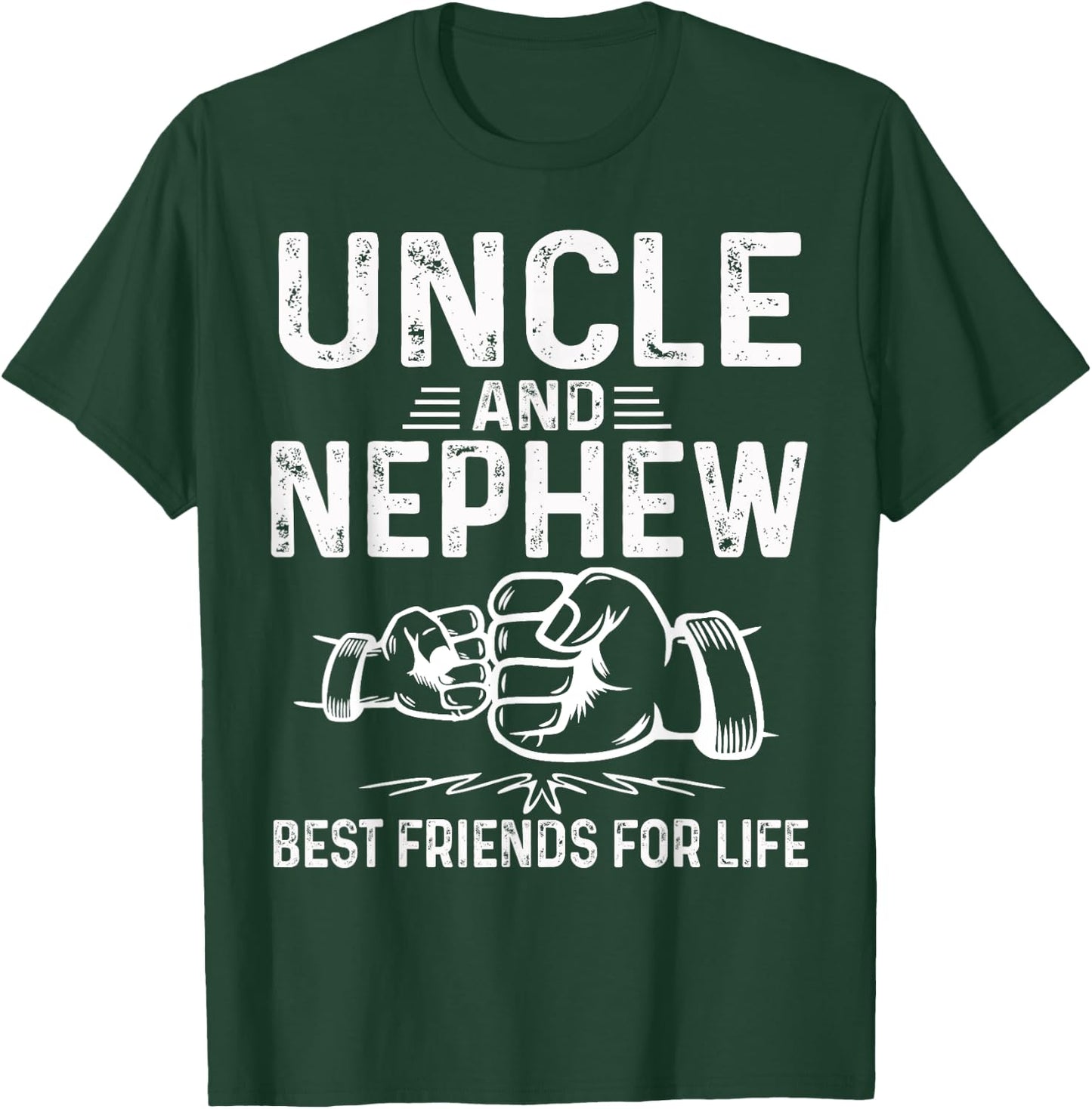 Uncle and nephew best friends for life Matching T-Shirt - T-Shirt | Forest