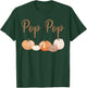 Pop Pop of Little Pumpkin First Birthday Autumn Pumpkin T-Shirt - T-Shirt | Forest