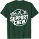 Triathlon Inspired Support Crew Related Triathlete T-Shirt - T-Shirt | Forest