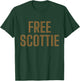 Funny Free Scottie Mug Shot Humour T-Shirt - T-Shirt | Forest