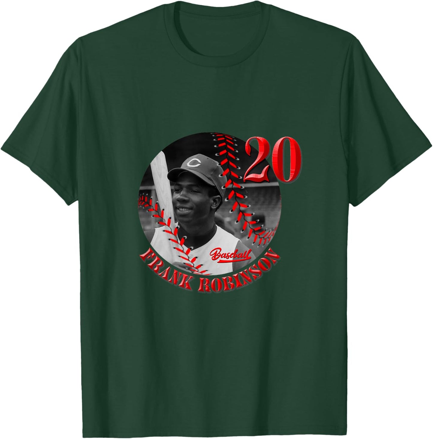 Frank Robinson_Baseball_002 T-Shirt - T-Shirt | Forest