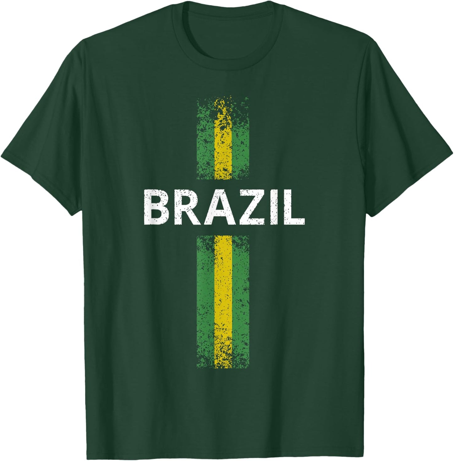 Brazil Jersey Football Brazilian Brazil National Pride T-Shirt - T-Shirt | Forest