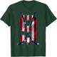 Number 9 Years Ice Hockey 9th Birthday T-Shirt - T-Shirt | Forest