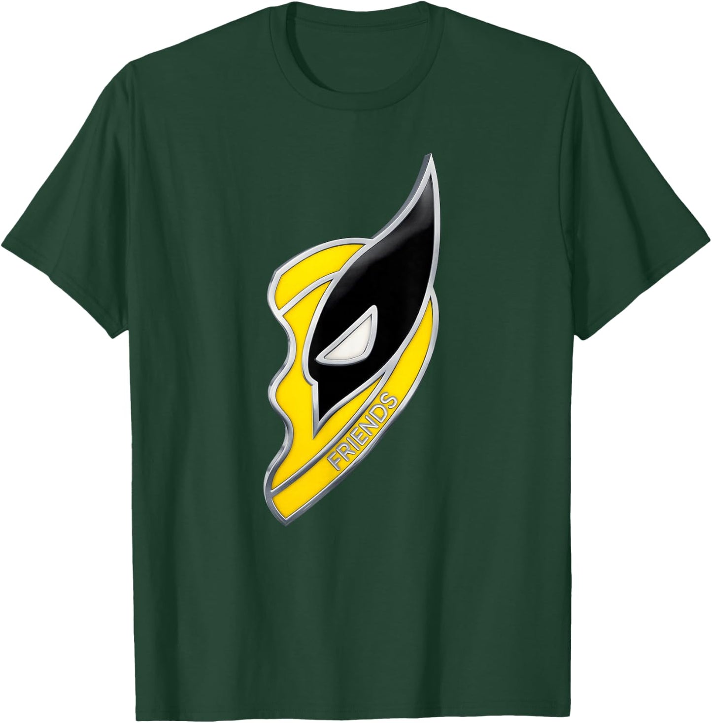 Marvel Studios Deadpool & Wolverine Best Friends Heart Right T-Shirt - T-Shirt | Forest