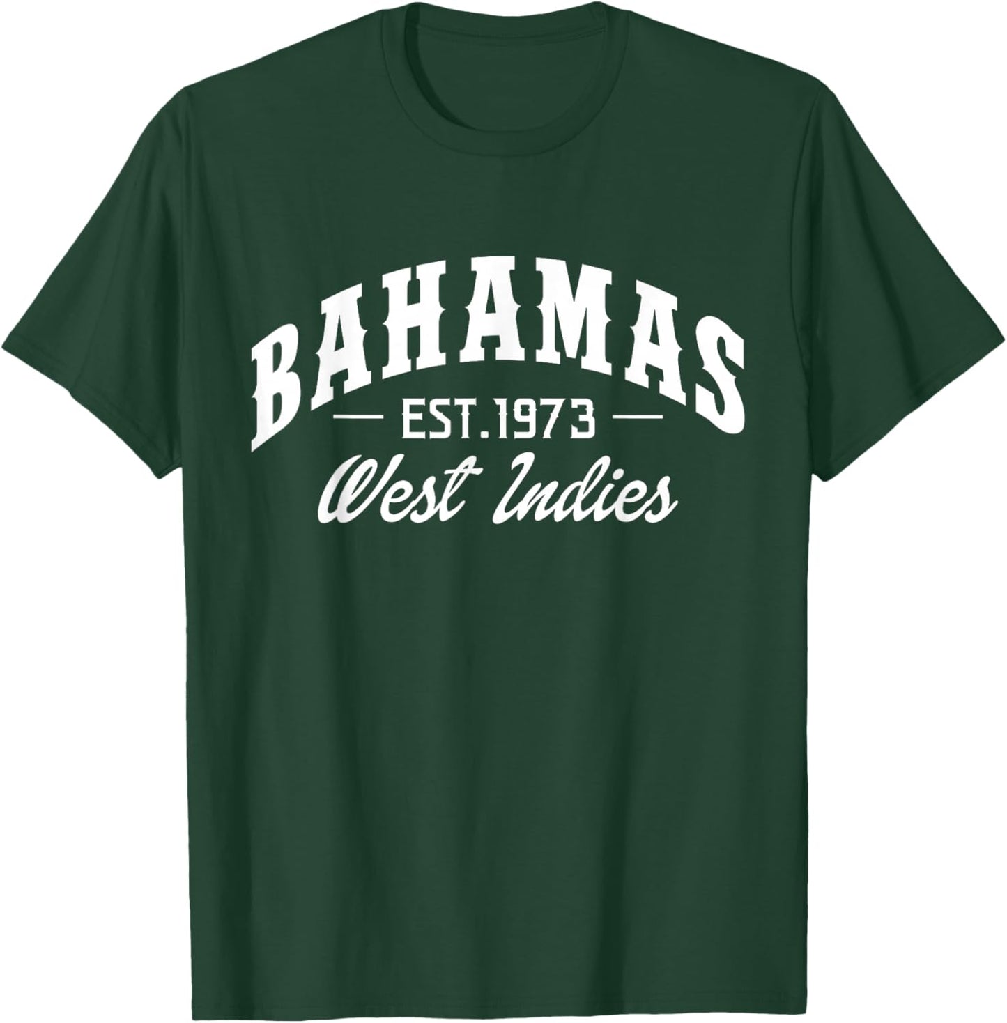 Bahamas Est. 1973 West Indies Bahamian Pride T-Shirt - T-Shirt | Forest