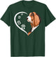 Bassett Hound Shirts Girls Kids Heart Cute T-Shirt - T-Shirt | Forest