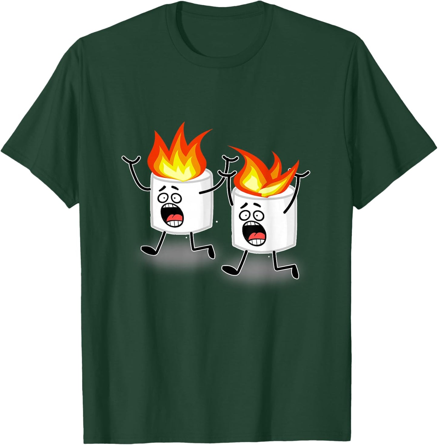 Children's Camp Camping Funny Boys Kids T-Shirt - T-Shirt | Forest