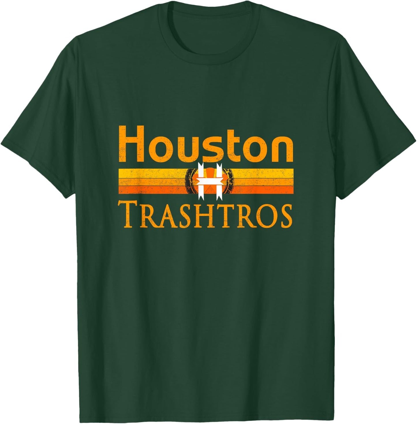 Houston Trashtros Asterisks Cheated in 2017 Funny Baseball T-Shirt - T-Shirt | Forest