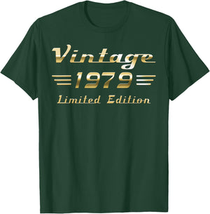47th Birthday Classic Car Vintage 1979 T-Shirt - T-Shirt | Forest