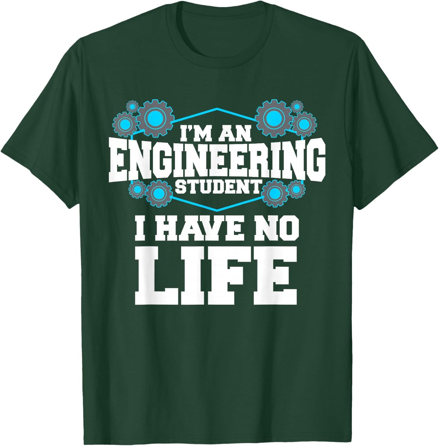 Funny Engineering Design Women Engineer Student T-Shirt - T-Shirt | Forest