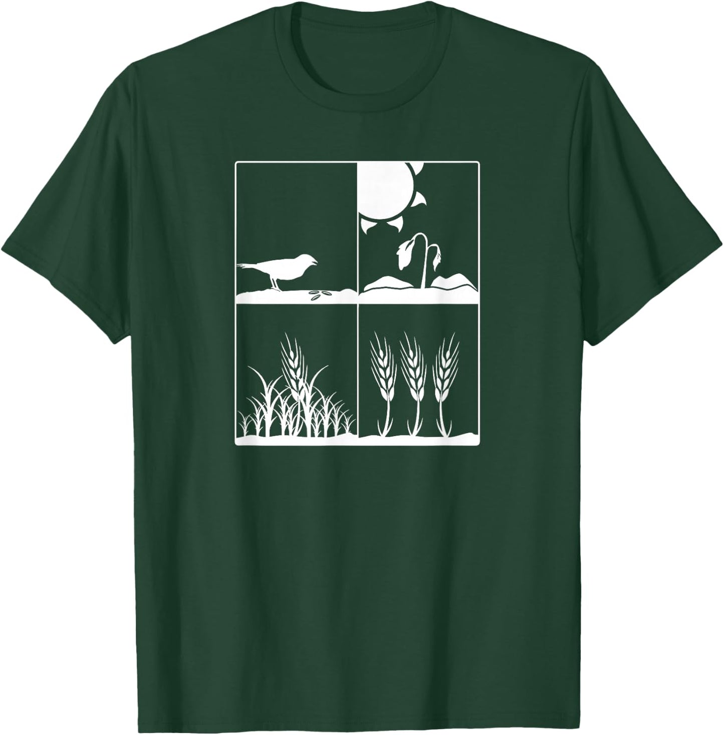Parable of the Sower Christian T-Shirt - T-Shirt | Forest
