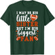 Little Sister Football Sister Of A Football Player T-Shirt - T-Shirt | Forest