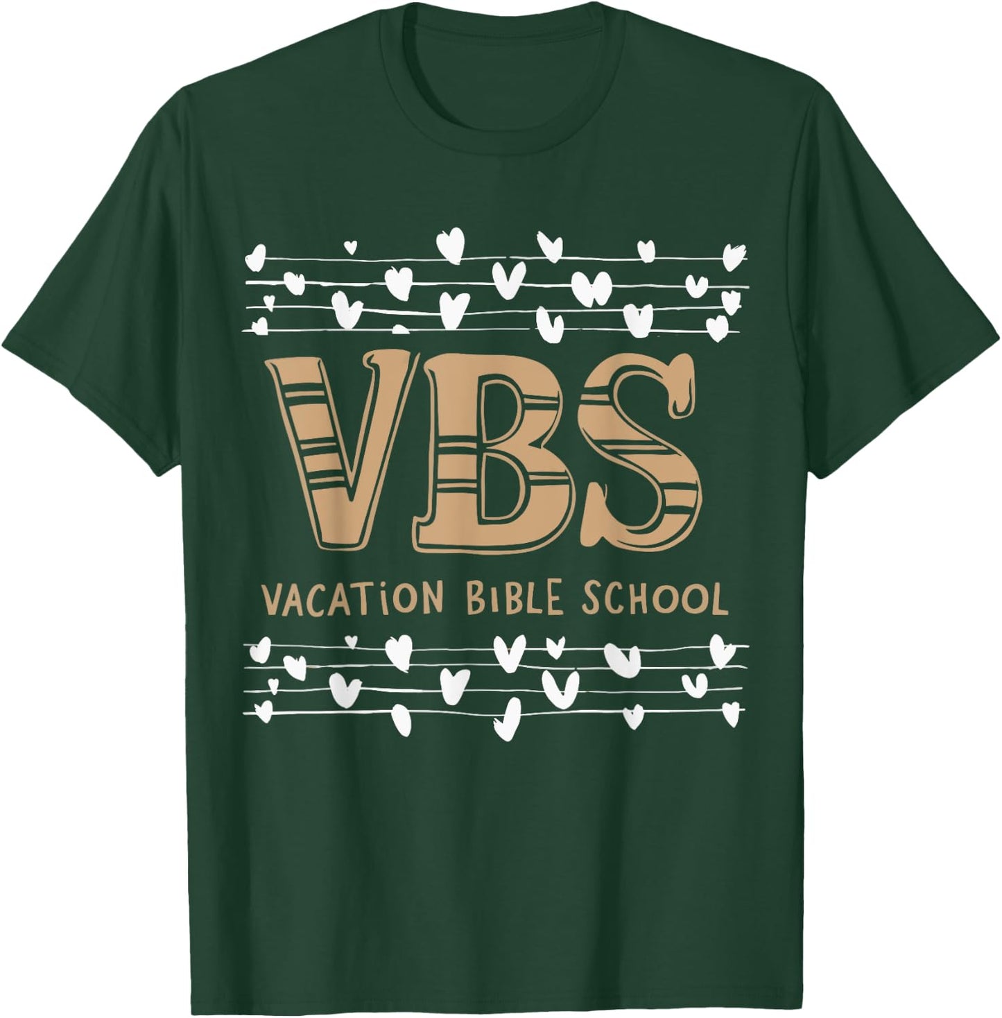 VBS Crew Faith-Based Gathering Sunday School Teacher T-Shirt - T-Shirt | Forest